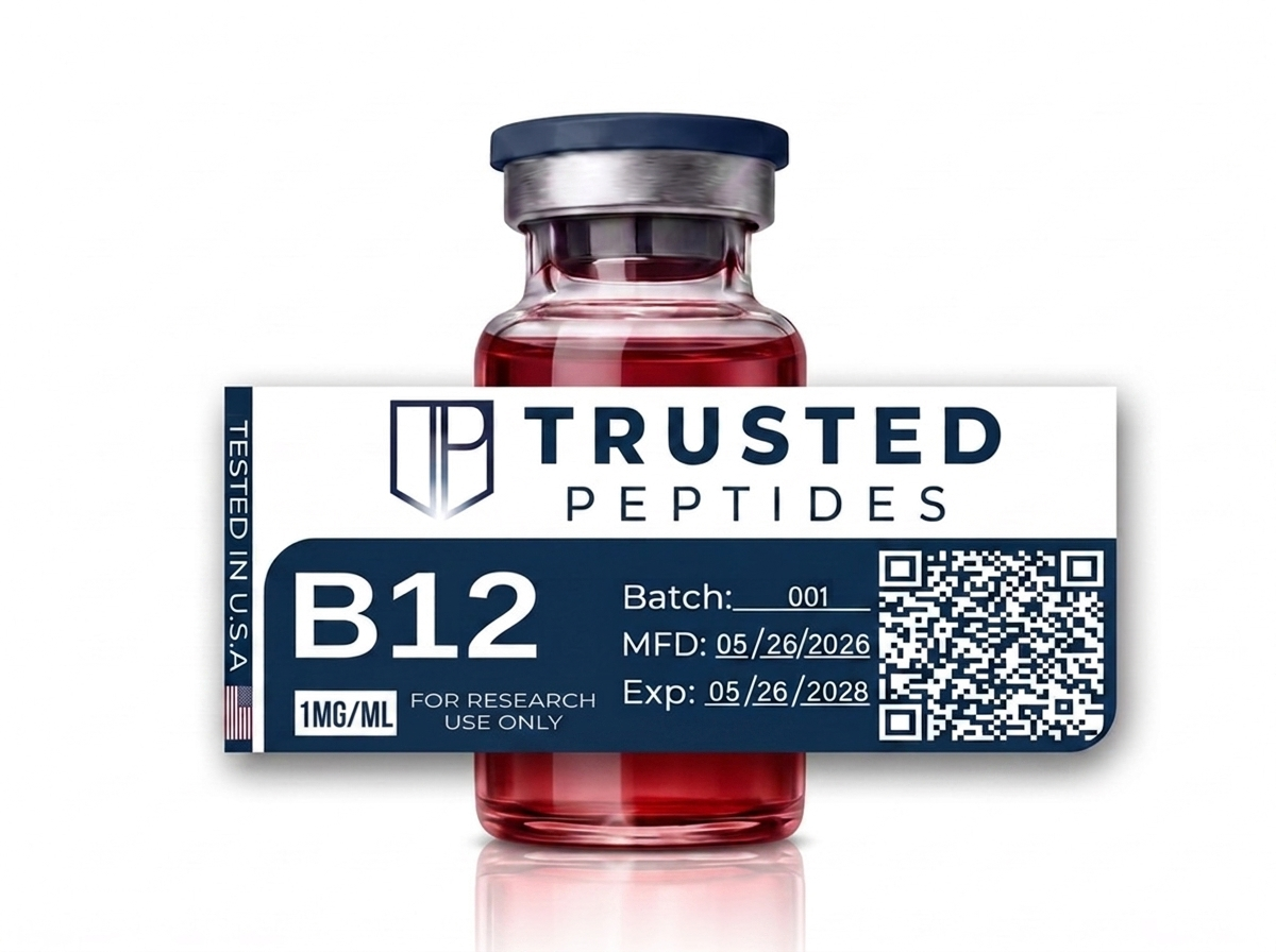 Trusted Peptides B12 — 1 mg/ml · 10 ml vial