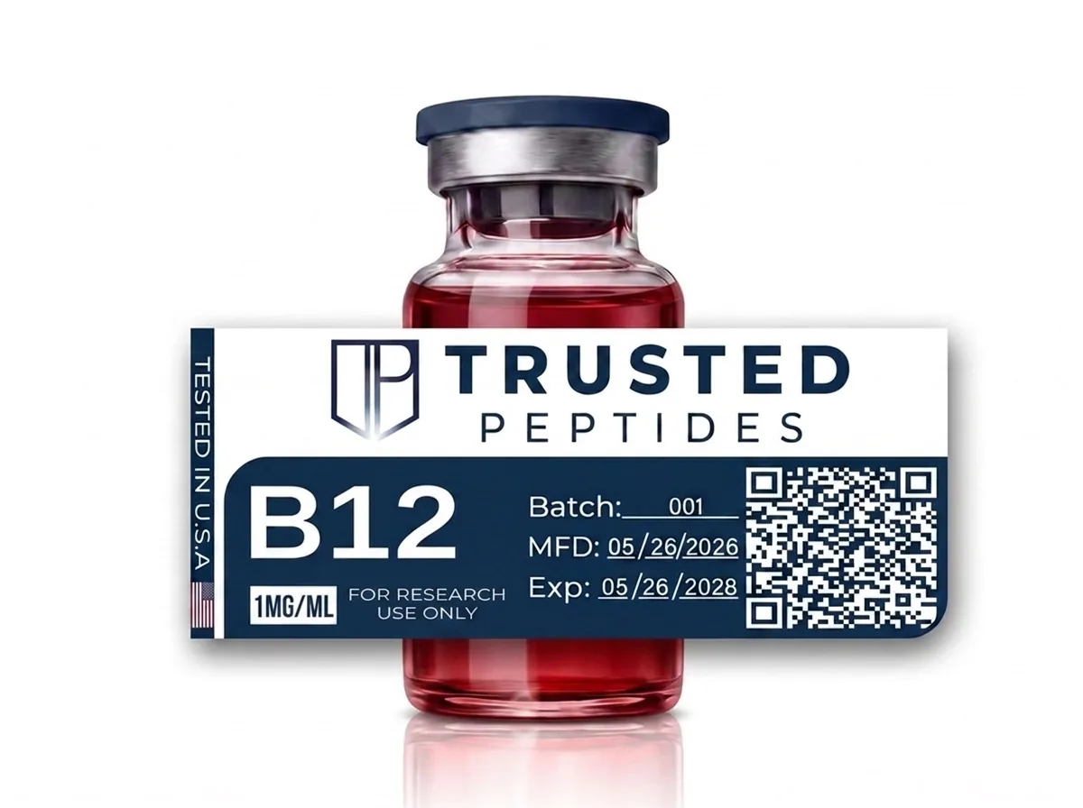 Trusted Peptides B12 (1MG/ML) — 1 mg/ml · 10 ml vial